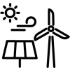 Wind- und Solarparks